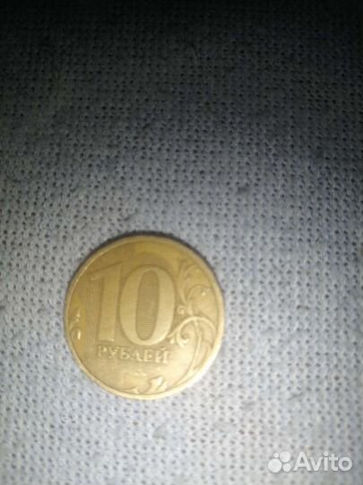 Манеты 5р 1997г,спмд,и 10р 2010г спмд