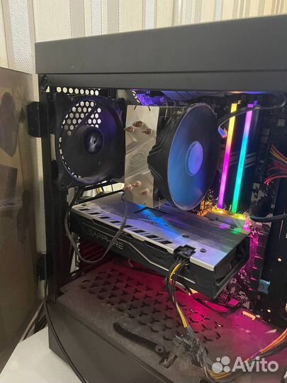 Компьютер ryzen 5 2600x rx570