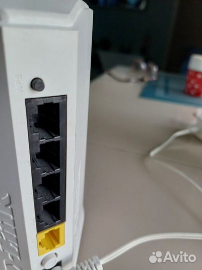 Wi-Fi роутер D-Link DIR-615A/A1A, N300, белый