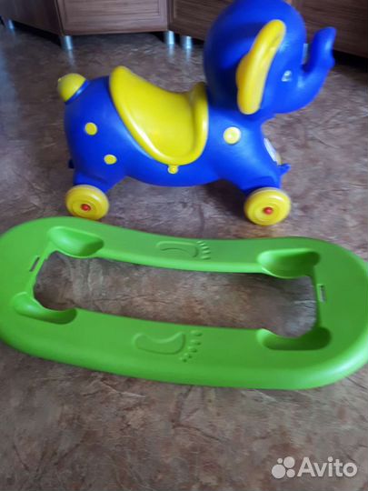 Слон качалка каталка