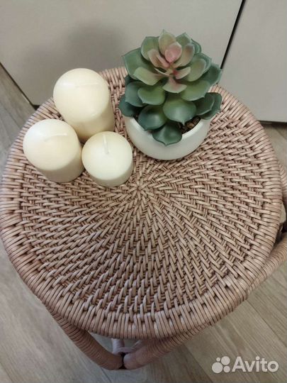 Плетёный столик