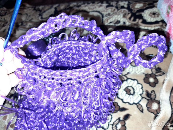 Мочалки ручной вязки