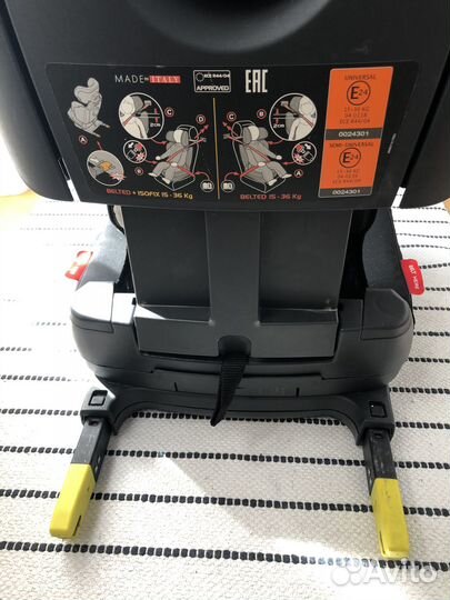 Автокресло peg perego viaggio 2 3 15-36 кг