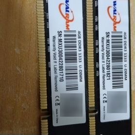 Оперативная память ddr3 8 гигов