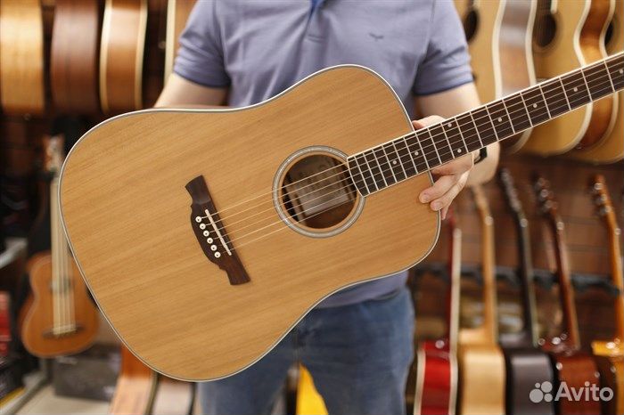 Crafter D-6/NC + Чехол / Новая акустическая гитара