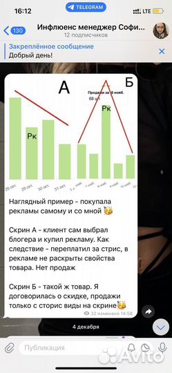 Консультация по внешней рекламу у блогеров