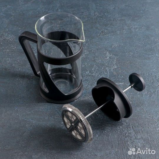 Чайник заварочный френч - пресс 'Зет', 600 мл, сте