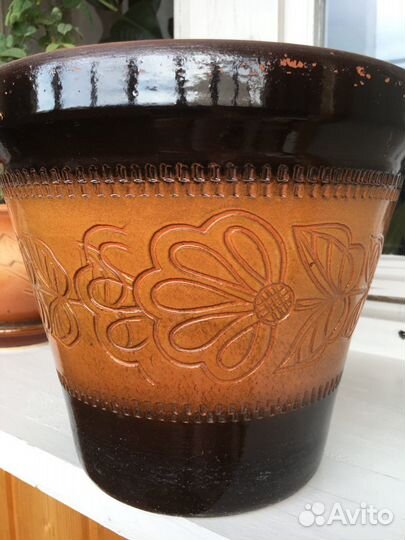 Горшок керамический для цветов