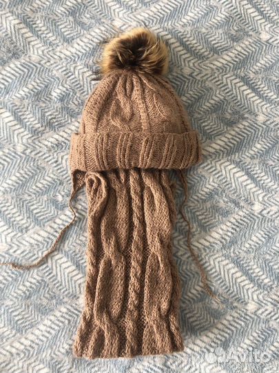 Шапка и снуд для девочки