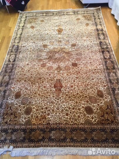 Новый Ковер шелковый Индия