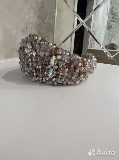 Корона тиара диадема ободок. ручная работа