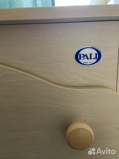 Детская кроватка и комод Pali Zoo