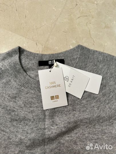 Кашемировый Джемпер uniqlo женский