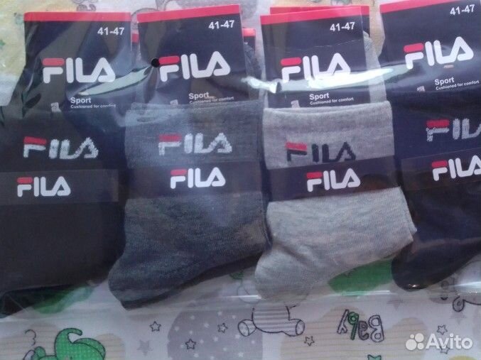 Носки мужские Adidas, Fila