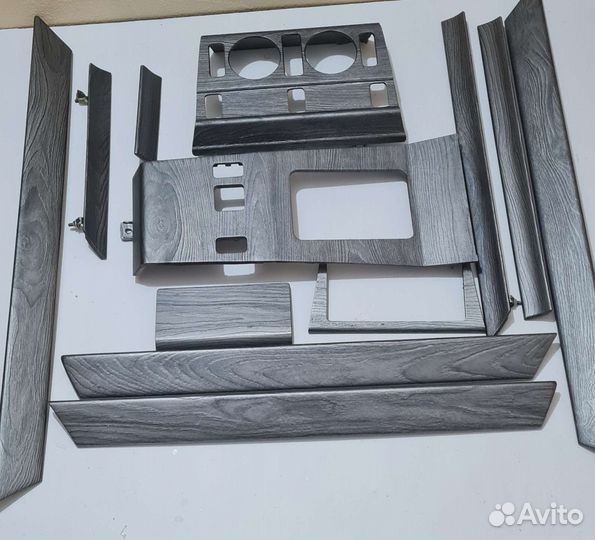 Аквапринт, отделка карбоном