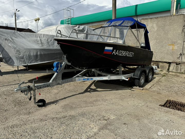 Комплект казанка2м + yamaha 80