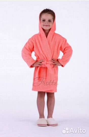 Халат махровый новый для девочки