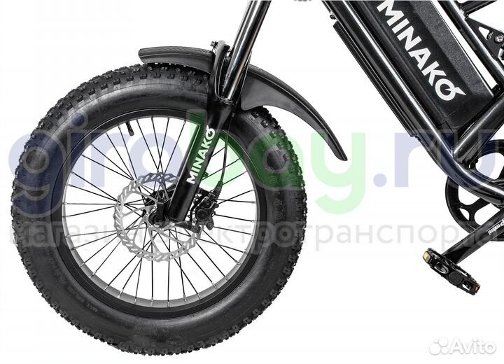 Электровелосипед Minako FOX (48v/15Ah) Спицы