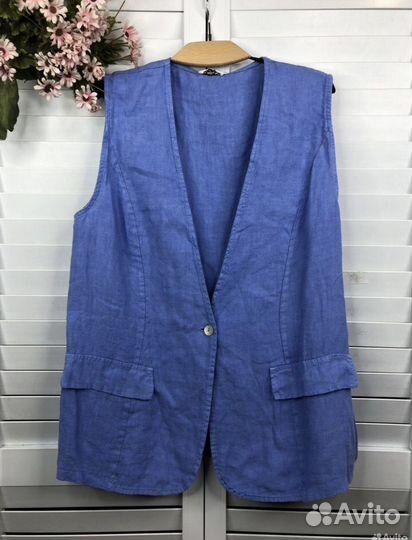 Жилет женский,лен