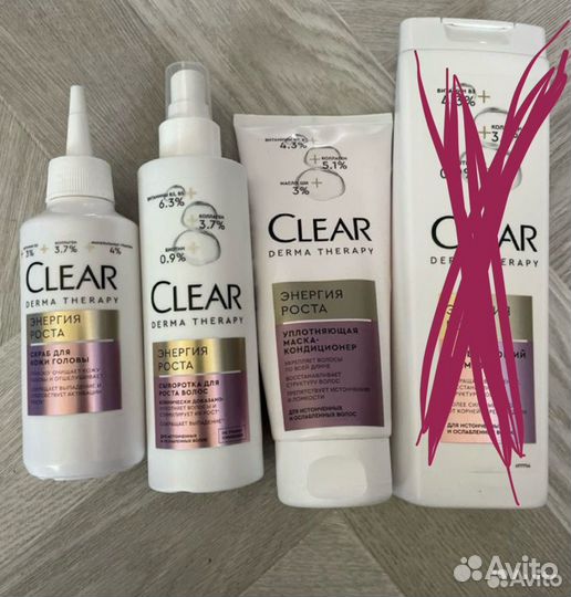 Новые средства Clear (спрей, маска и тп)