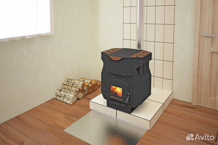 Отопительная печь топ-драйв