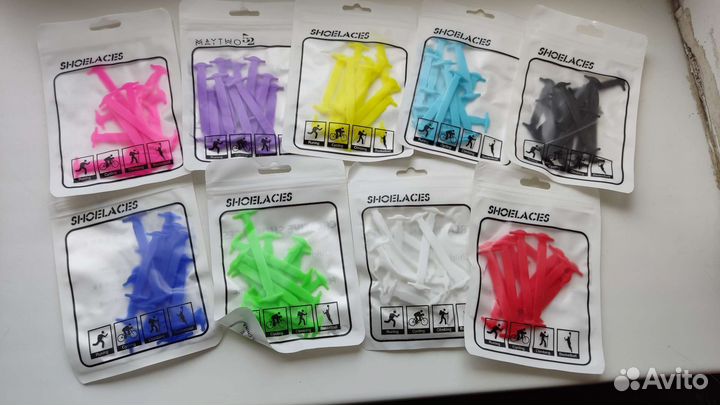 Детские шнурки силикон. уни