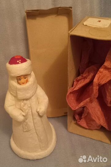 Снегурочка СССР вата.Родная коробка