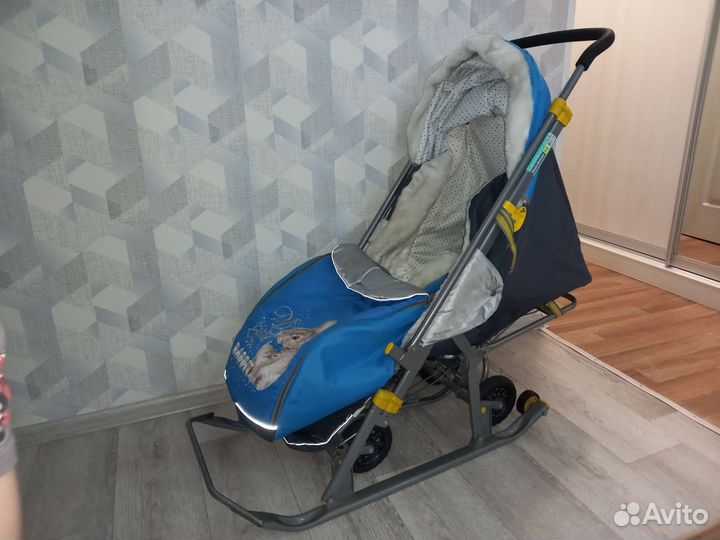 Коляска санки