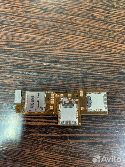 Держатель Шлейф сим LG разные модели оригинал