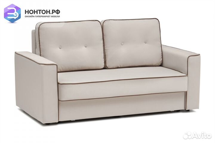 Диван еврокнижка Берген бежевый