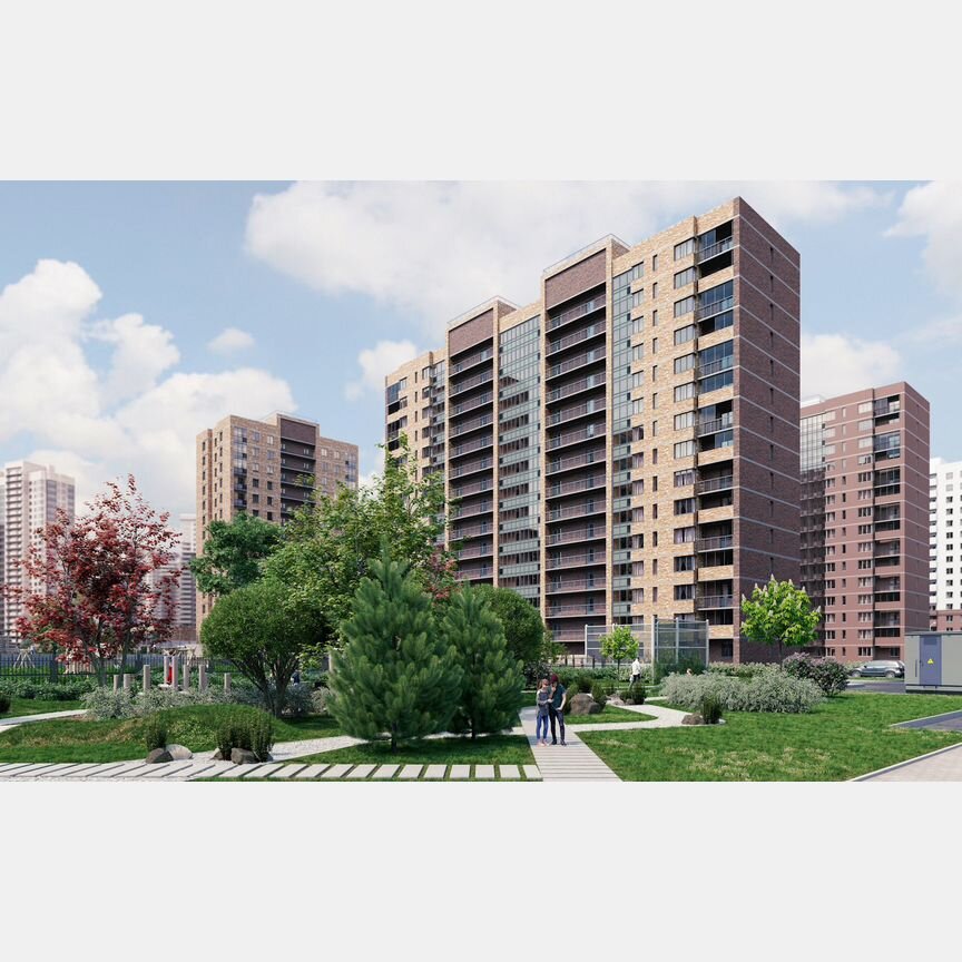 1-к. квартира, 39,1 м², 2/27 эт.