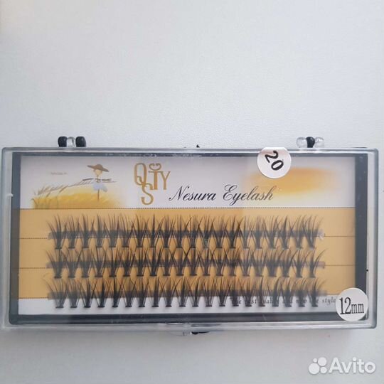 Накладные ресницы пучки