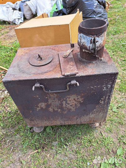 Печь буржуйка бу