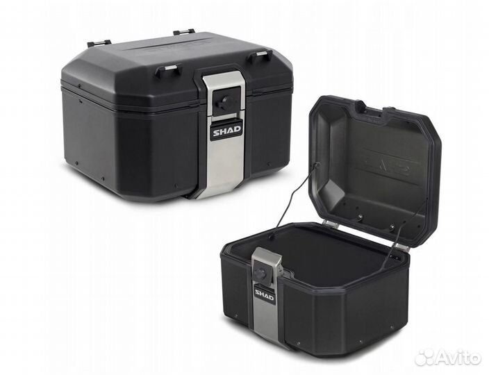 Центральный кофр shad terra black TR48 алюминиевый