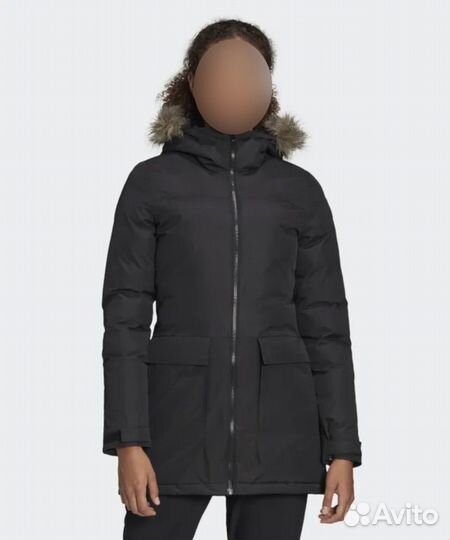 Пуховик женский адидас