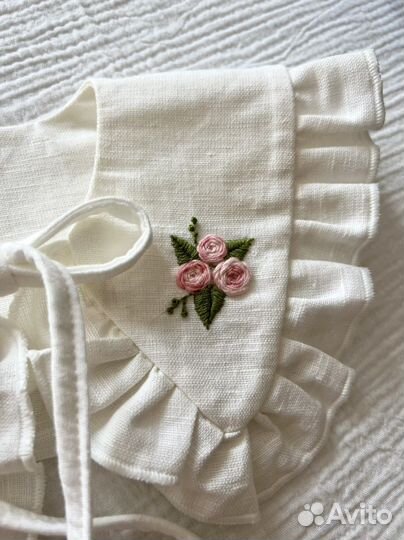 Накладной воротник на девочку