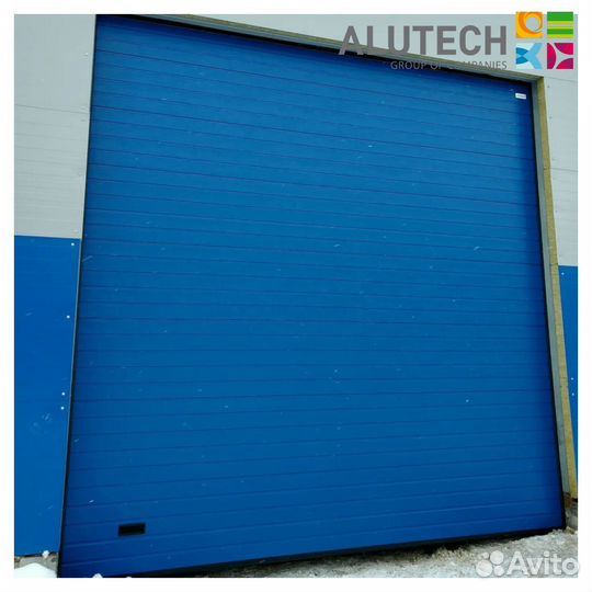 Гаражные ворота alutech