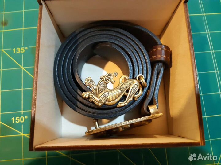 Ремни ручной работы из натуральной кожи