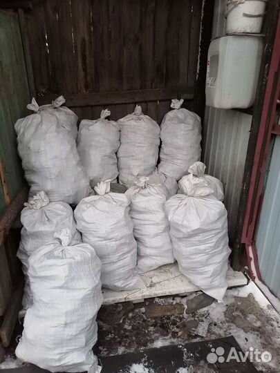 Уголь в мешках