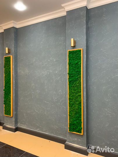 Панно из мха