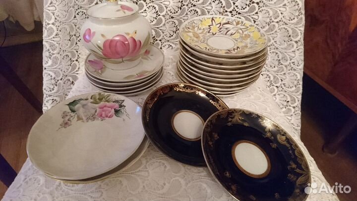 Фарфор, Гжель, Хохлома и другое конца 60-х - 70-ые