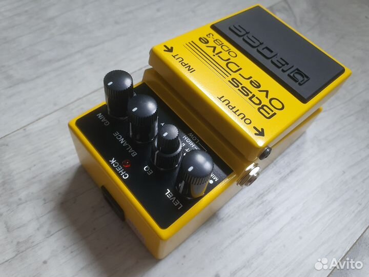 Педаль Boss Bass OverDrive ODB-3