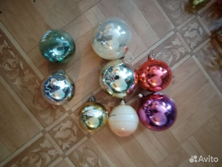 Елочные игрушки СССР