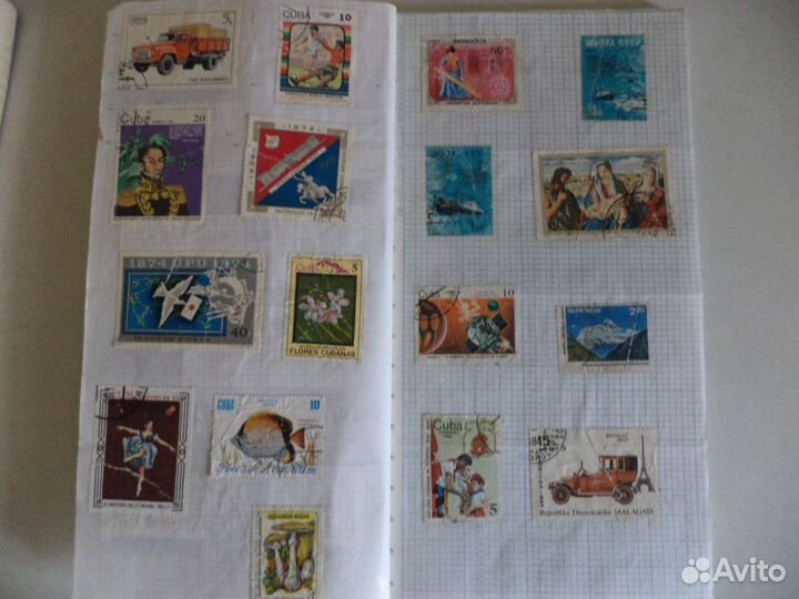 Иностранные почтовые марки