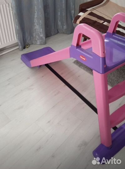 Детская горка пластиковая для дома для улицы