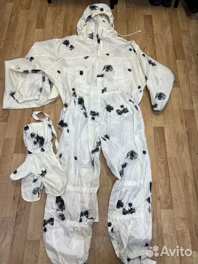 Маскировочный ветровлагозащитный халат