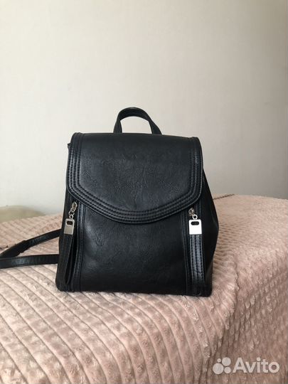 Рюкзак женский кожаный