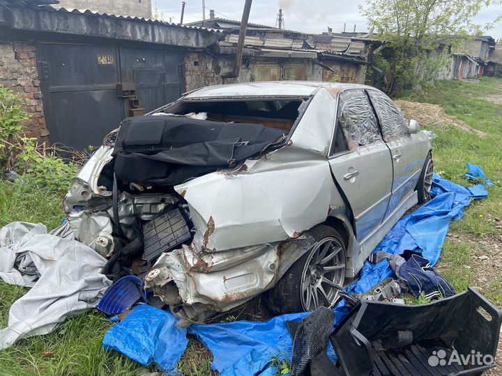Toyota Mark II 2.5 AT, 2002, битый, 200 000 км