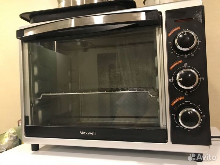 Мини-печь Maxwell MW-1852 BK