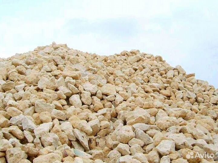 Щебень известняковый любых фракций